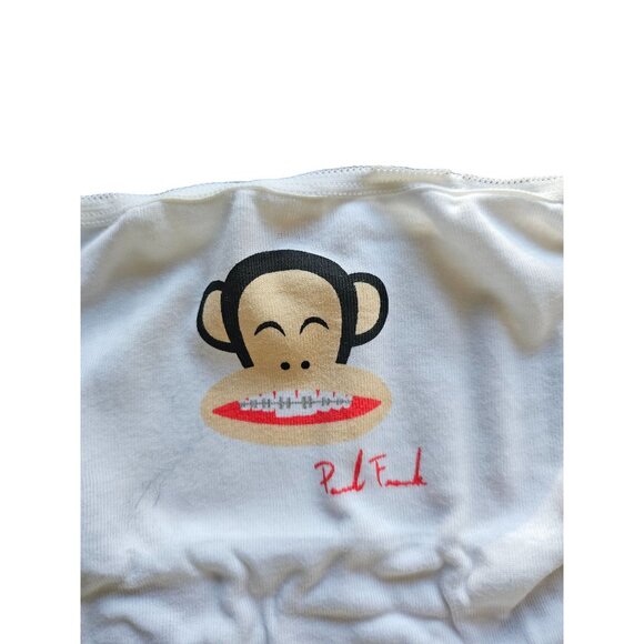 Vintage Paul Frank Womens Underwear Set, Julius the Monkey, Briefs, White, XS - Picture 6 of 11